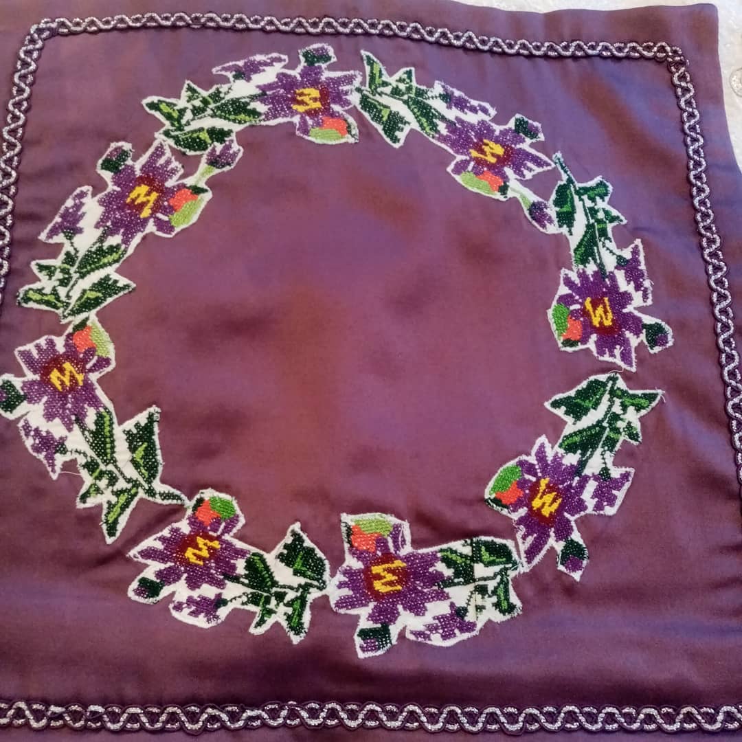 Bebek Motifleri Sarı Pudra Dokuma
