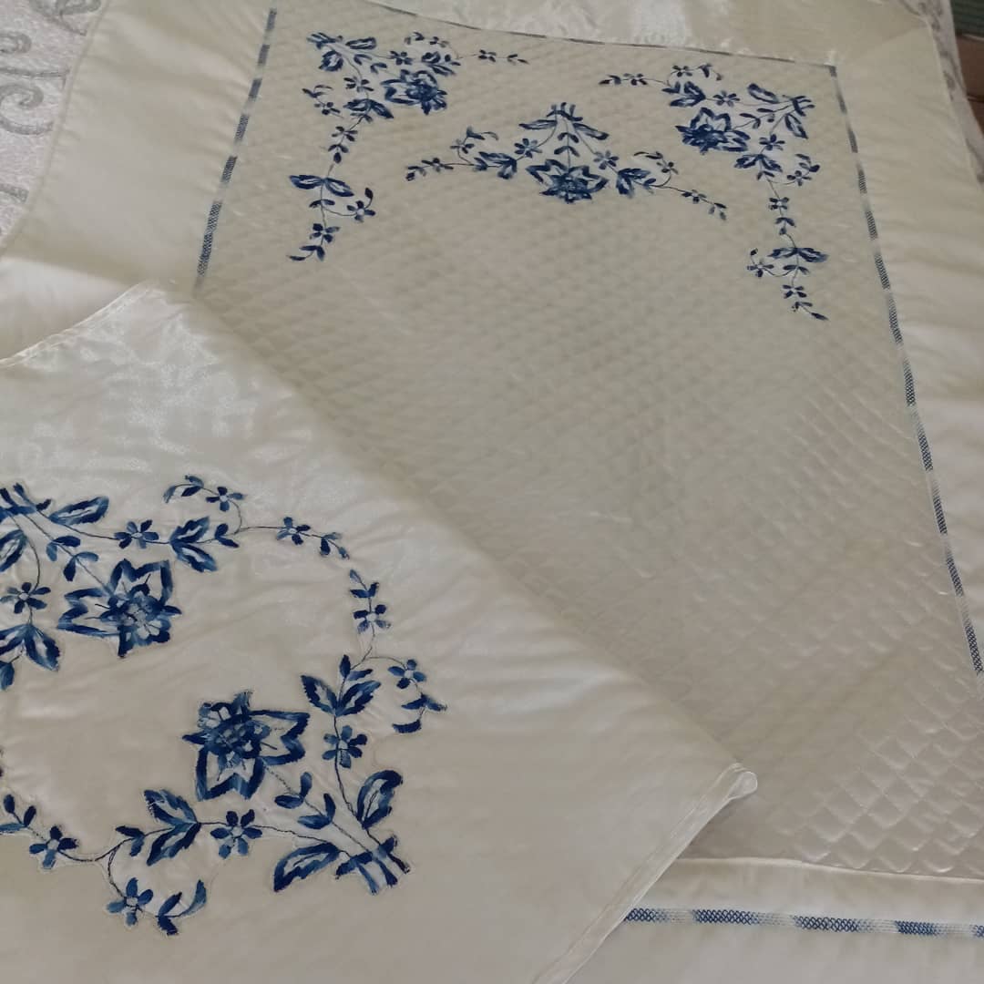 Seccade elbise kılıfı nevresim dantel çeyiz pike takımı