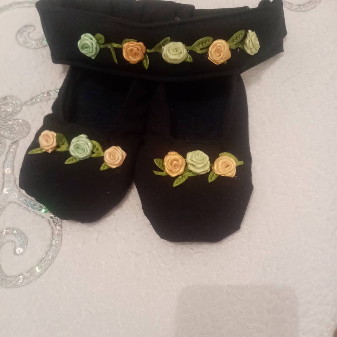 Minik Çizim Detaylı Sarı Bebek Dokuma